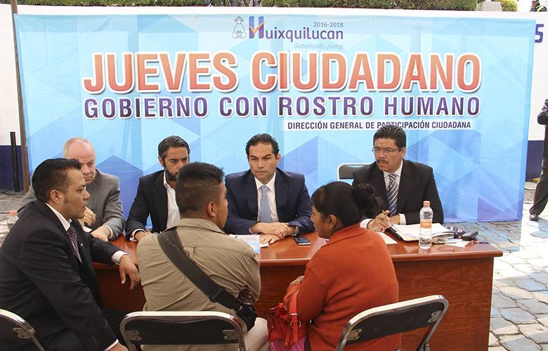 Un éxito el primer jueves ciudadano en Huixquilucan