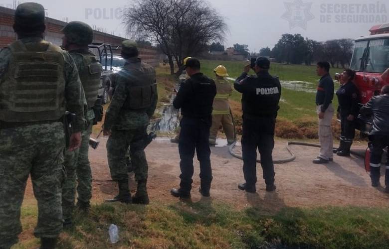  Recupera grupo táctico operativo (GTO) pipa vacía y contenedores con hidrocarburo de dudosa procedencia