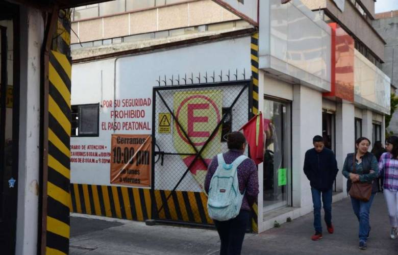 Se desploma en 70 por ciento actividad de estacionamientos en Toluca