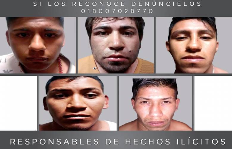 Condenan a 110 años de prisión a cinco secuestradores y homicidas detenidos en el La Paz
