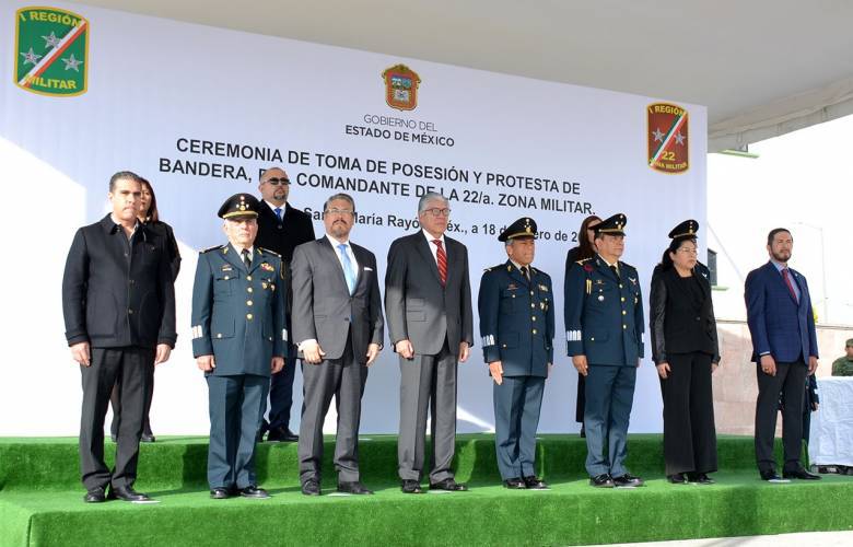 Otorgan posesión del mando a comandantes de la 22 y 37 zona militar