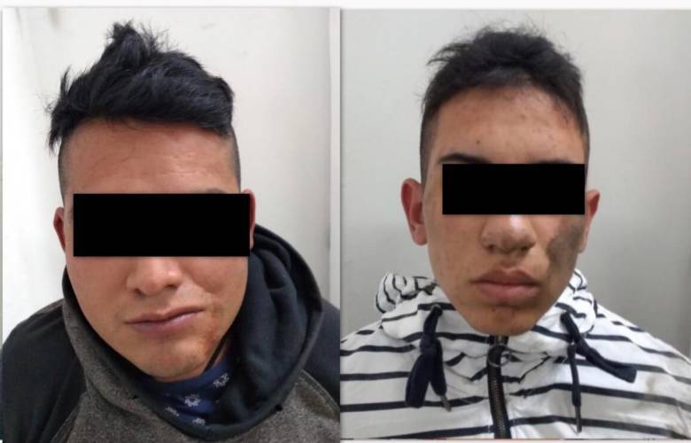 Policía Estatal recupera camioneta robada y detiene a los presuntos responsables