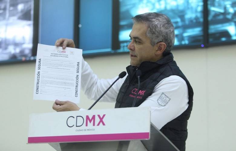 GCDMX realiza revisión en 7 mil 649 edificaciones; supervisa 540 escuelas y concluye trabajos en 14 inmuebles
