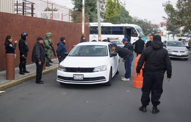 Detienen a 80 probables delincuentes y localizan 11 desaparecidos en el V. de Toluca  
