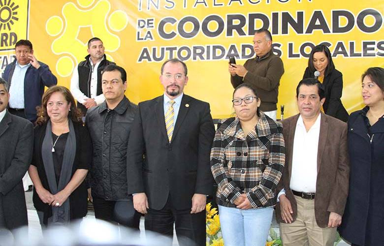 Instala prd coordinadora de autoridades locales en el EDOMEX