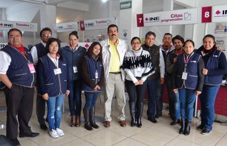 Módulos de atención ciudadana del INE en el Estado de México