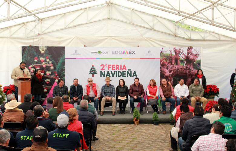 Inauguran Segunda Feria Navideña Mexiquense en Metepec 