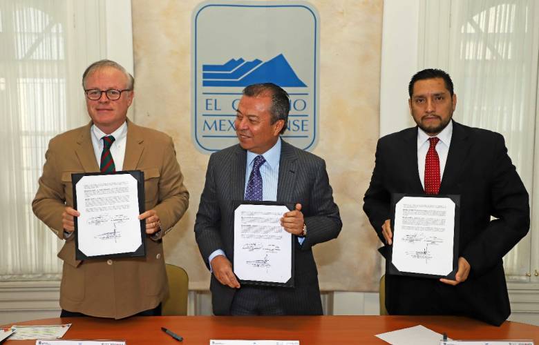 Firman Convenio CIEPS y el Colegio Mexiquense, Apara fortalecer la política social en el Edoméx