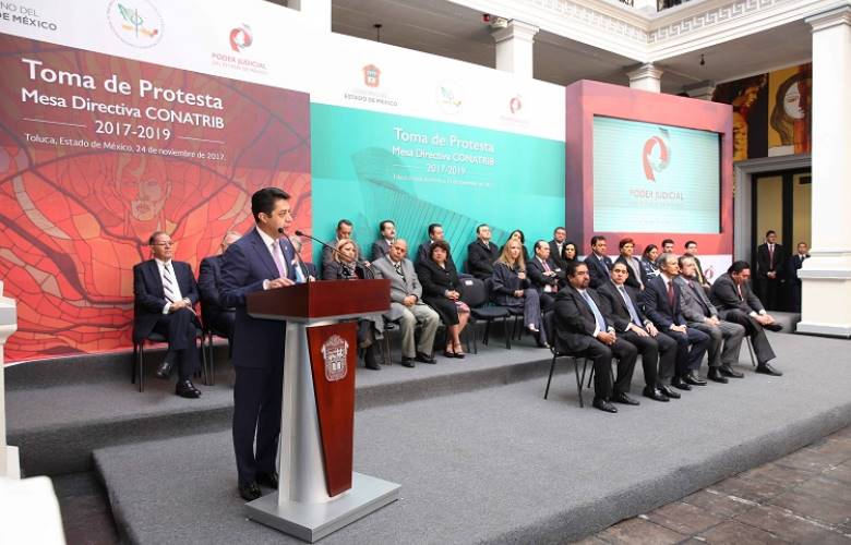 Rinde protesta mesa directiva de la CONATRIB 2017 - 2019