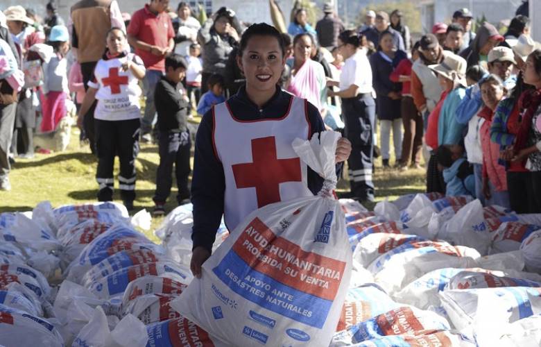 Protege del frio a 500 familias la cruz roja mexicana 