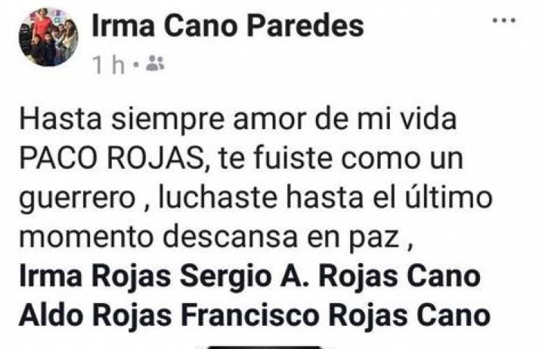 Fallece Francisco Rojas San Román