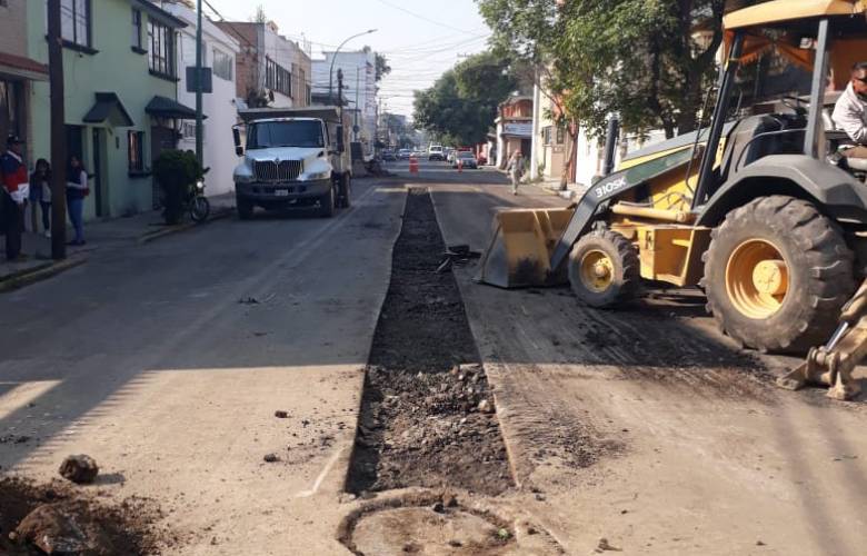 Rehabilita OAyST drenaje en calles de la colonia el Ranchito