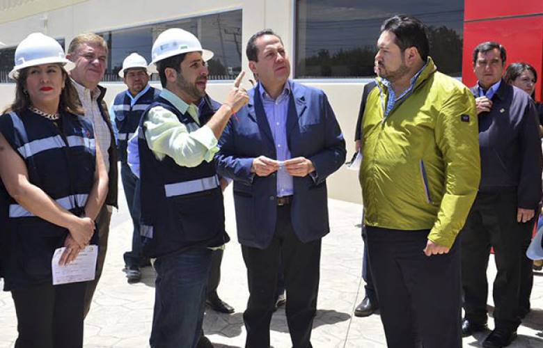 Supervisa eruviel ávila construción de centro de monitoreo de videovigilancia del EDOMEX c-5