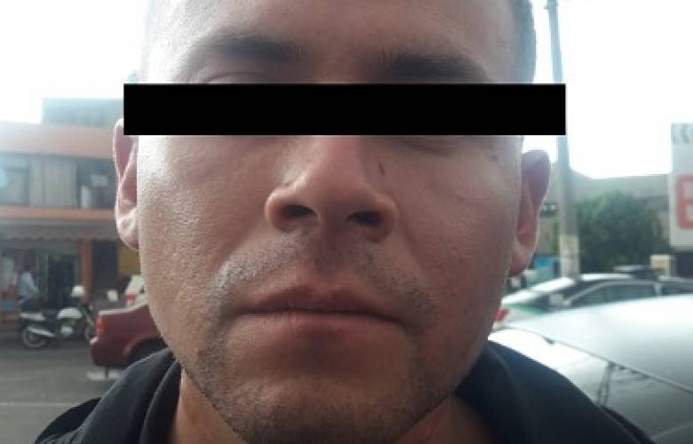Detiene policía de Toluca a presunto responsable del delito de robo a transeúnte