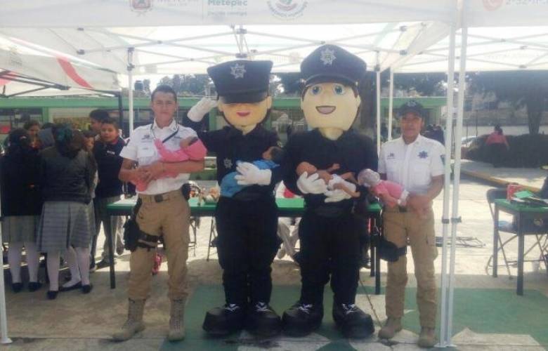 Intensifica policía de Metepec acercamiento con la comunidad