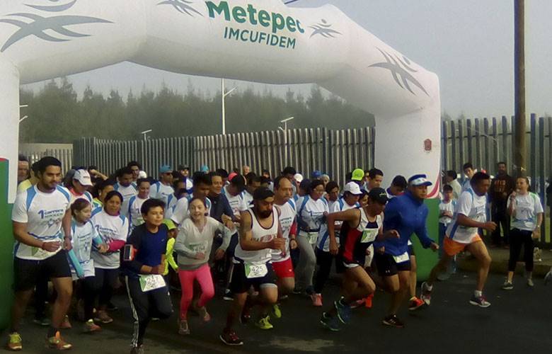 En Metepec cumple la meta la primera carrera nikken
