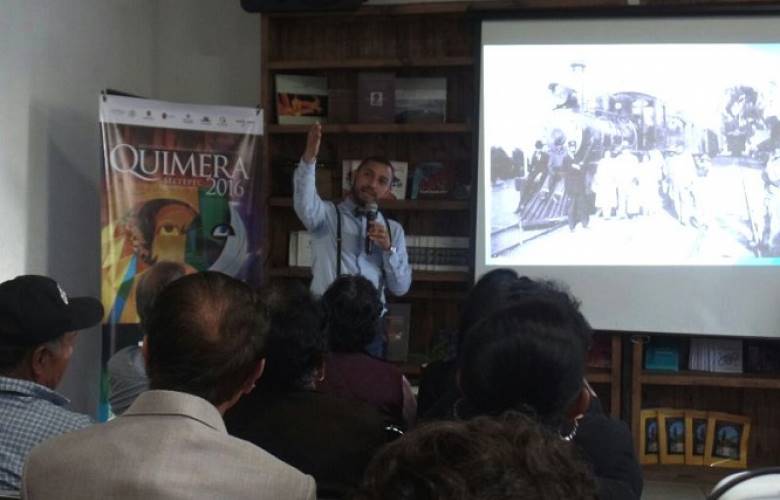 Recuerdan el paso del tren por Metepec