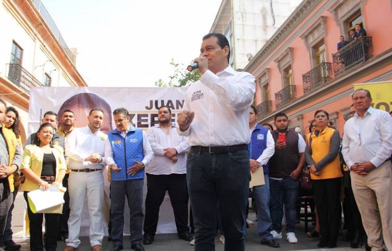 Repudia Juan Zepeda corrupción en el país, 99% de los casos impunes