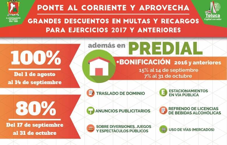 Arranca campaña de regularización del Impuesto Predial