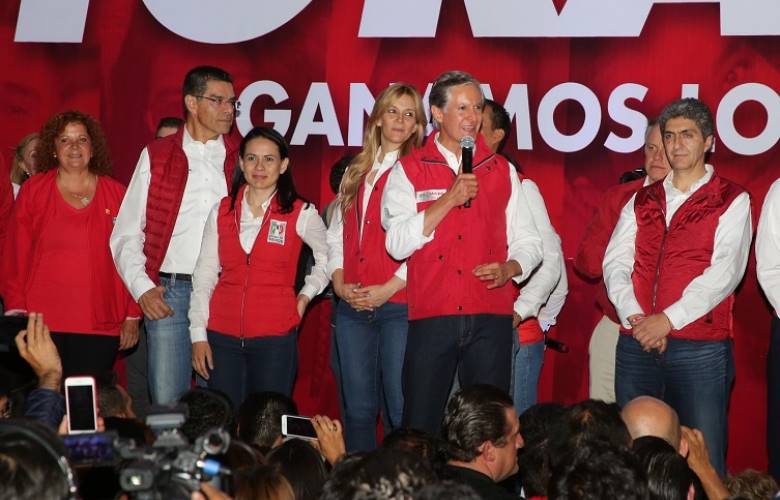 Mensaje de Alfredo del Mazo declarando su Victoria después de la Jornada Electoral