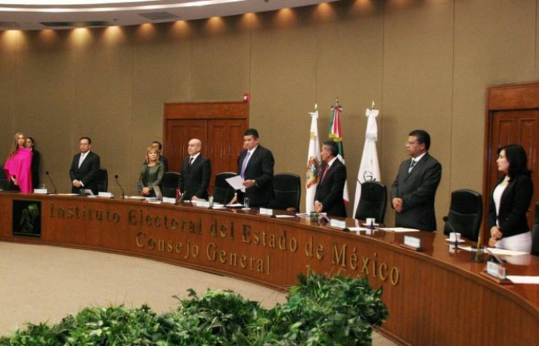 En sesión solemne, en el IEEM se hace la declaratoria del inicio del proceso electoral ordinario 2016-2017