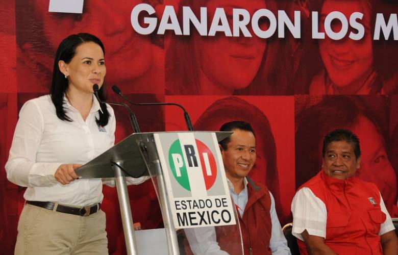 El PRI no le va a fallar a los mexiquenses: Alejandra Del Moral