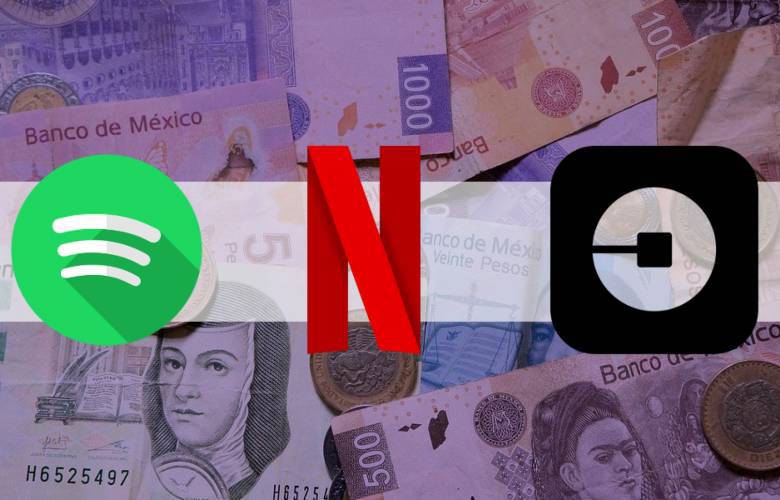 Spotify y Uber ya son un gasto 'hormiga' en MÃ©xico