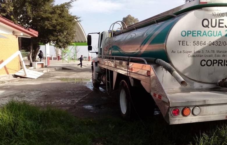 Se reanuda de manera paulatina abasto de agua en Cuautitlán Izcalli