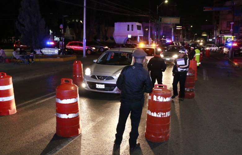 Remiten a 34 personas al Diablito durante el fin de semana en Toluca
