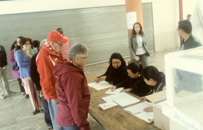 Concluye con saldo blanco elección de delegados y Copaci