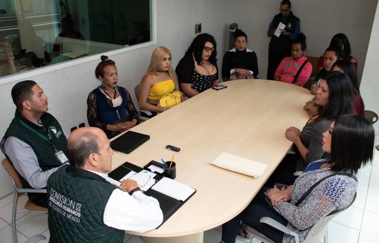   Exigen Seguridad y justicias mujeres Trans a la CODHEM
