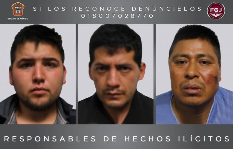  Sentenciados tres secuestradores a 60 años de cárcel