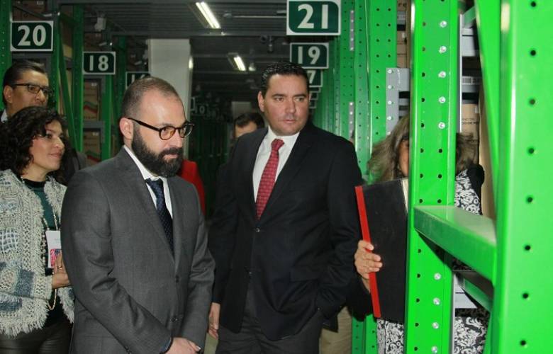 Construyen ampliación del archivo general de notarías