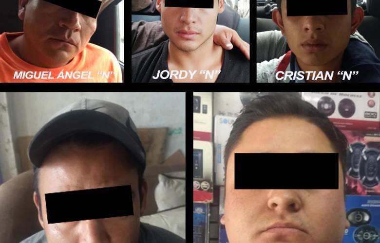 Detenidos 5 integrantes de una banda dedicada al robo de vehículos
