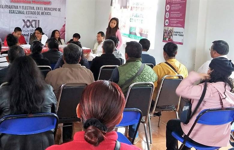 La XXII Asamblea Nacional del PRI, oportunidad de prepararnos y renovarnos para beneficiar a la gente: Alejandra Del Moral