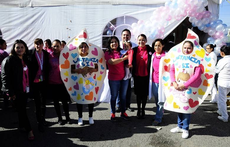 Inicia EDOMEX semana mundial de lactancia materna