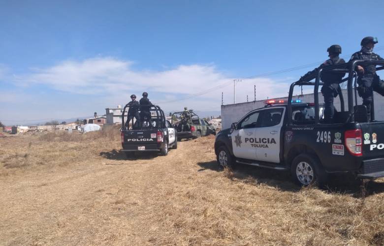 Aplica Policía de Toluca operativo especial en zona de ductos   