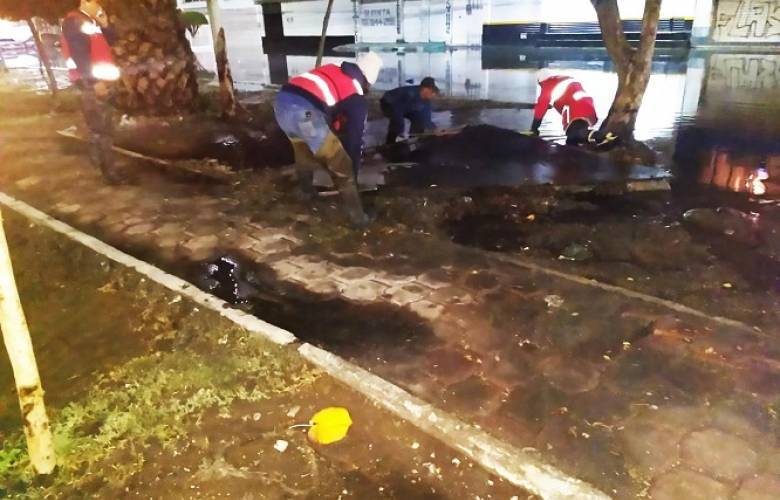 Atiende CAEM afectaciones por lluvia en el oriente del Edoméx