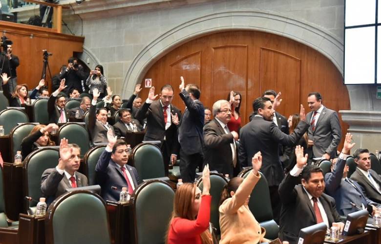 Aprueba legislatura mexiquense paquete fiscal 2018