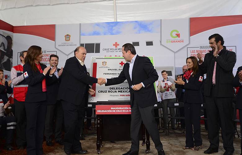Inauguran nuevas instalaciones de cruz roja en lerma