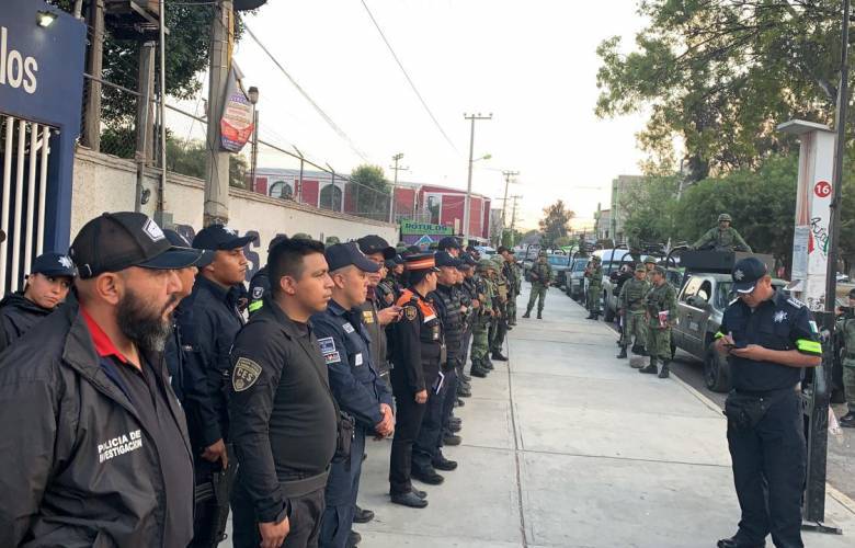 Deja operativo 27 detenidos en Ecatepec y Coacalco