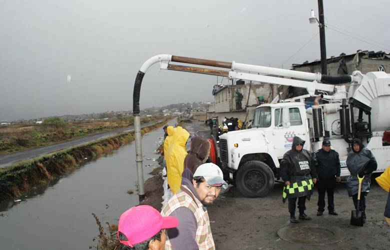 En tenango del valle prevenidos ante posibles inundaciones por las lluvias