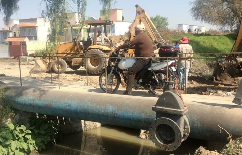 Reconstruye OPERAGUA puente afectado por las lluvias