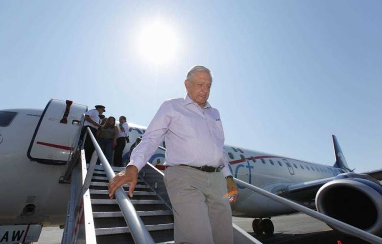 Piloto habla de historia de Texcoco en vuelo de AMLO
