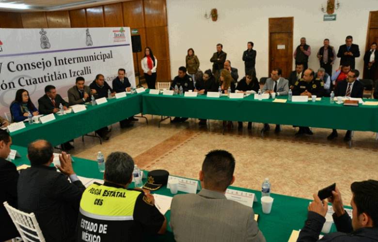 Izcalli, anfitrión del iv consejo intermunicipal de seguridad pública