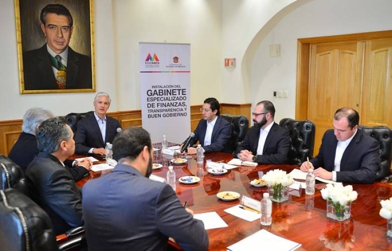 Trabaja GEM en impulso de la transparencia, del buen gobierno y en combate a la corrupción: Alfredo Del Mazo