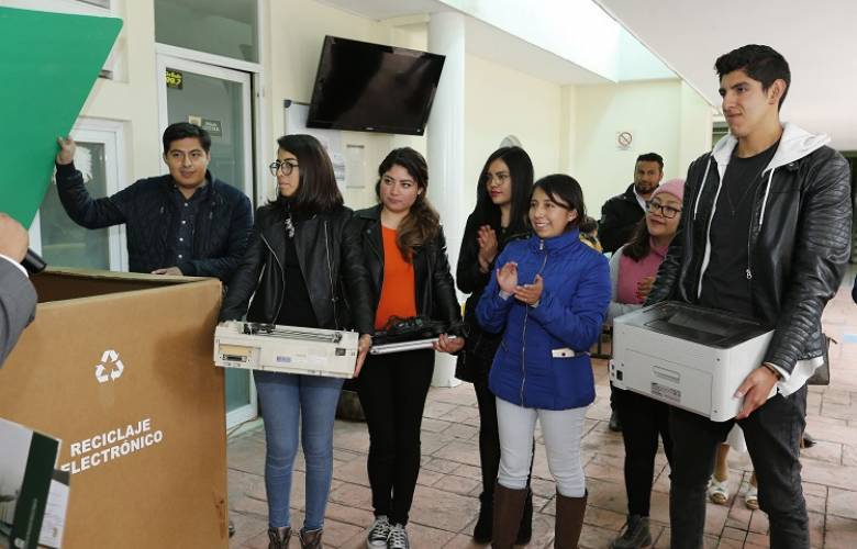 Arrancó Campaña de Acopio de Residuos Electrónicos 2018 de UAEM