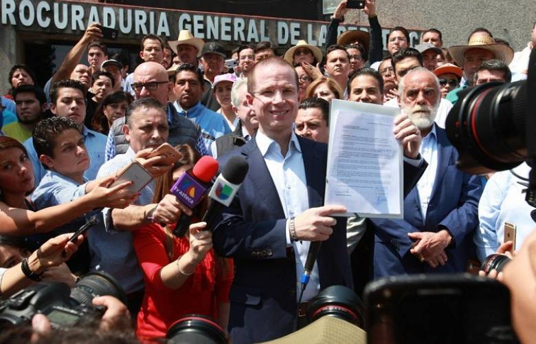 Exige PAN EDOMEX a la PGR informar con rapidez si hay pruebas contra Ricardo Anaya por alguna conducta indebida