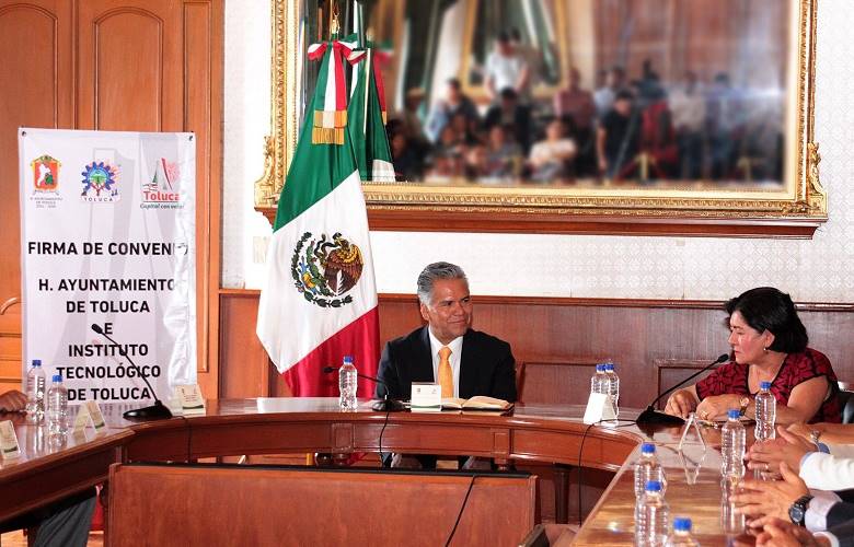 Realizarán ayuntamiento de Toluca y el itt reingeniería de procesos en la administración