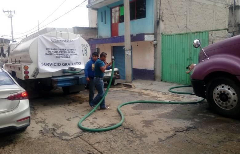 Mantiene Cuautitlán Izcalli contingencia por corte de suministro de agua